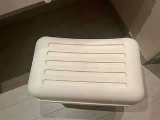 Baúl almacenaje blanco plástico