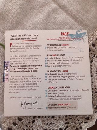 CD Piccolo Coro Antoniano - Pace!