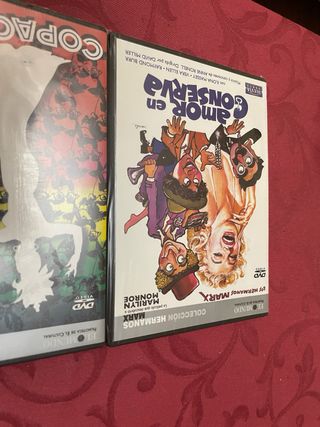 DVDs Marx: Amor en Conserva & Copacabana