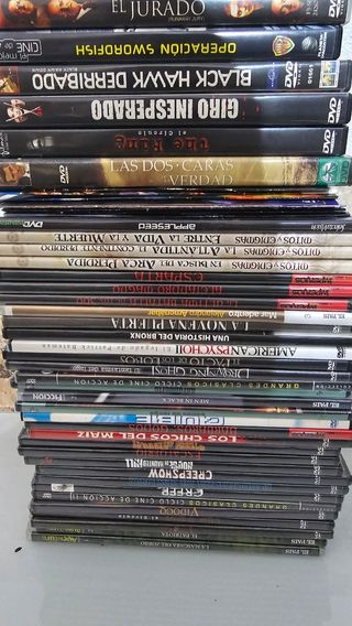 Películas DVD - Acción, Terror... 1€ cada una