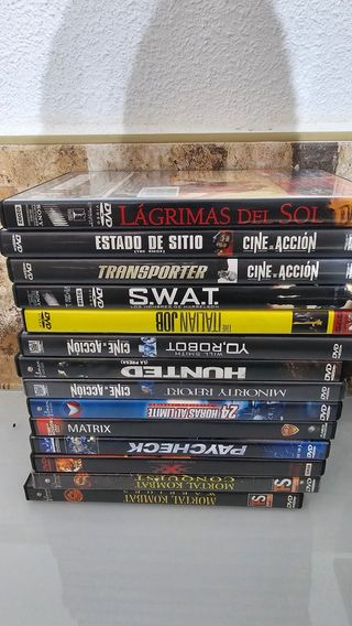 Películas DVD - Acción, Terror... 1€ cada una
