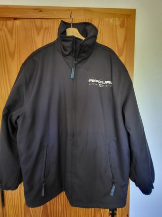 Cazadora Rip Curl negra hombre