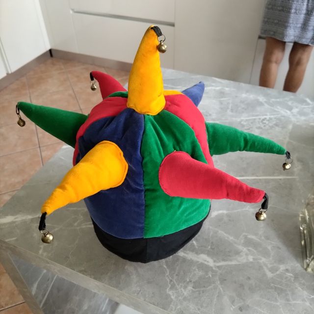 Cappello Giullare multicolor