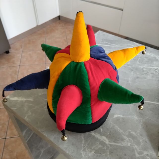 Cappello Giullare multicolor