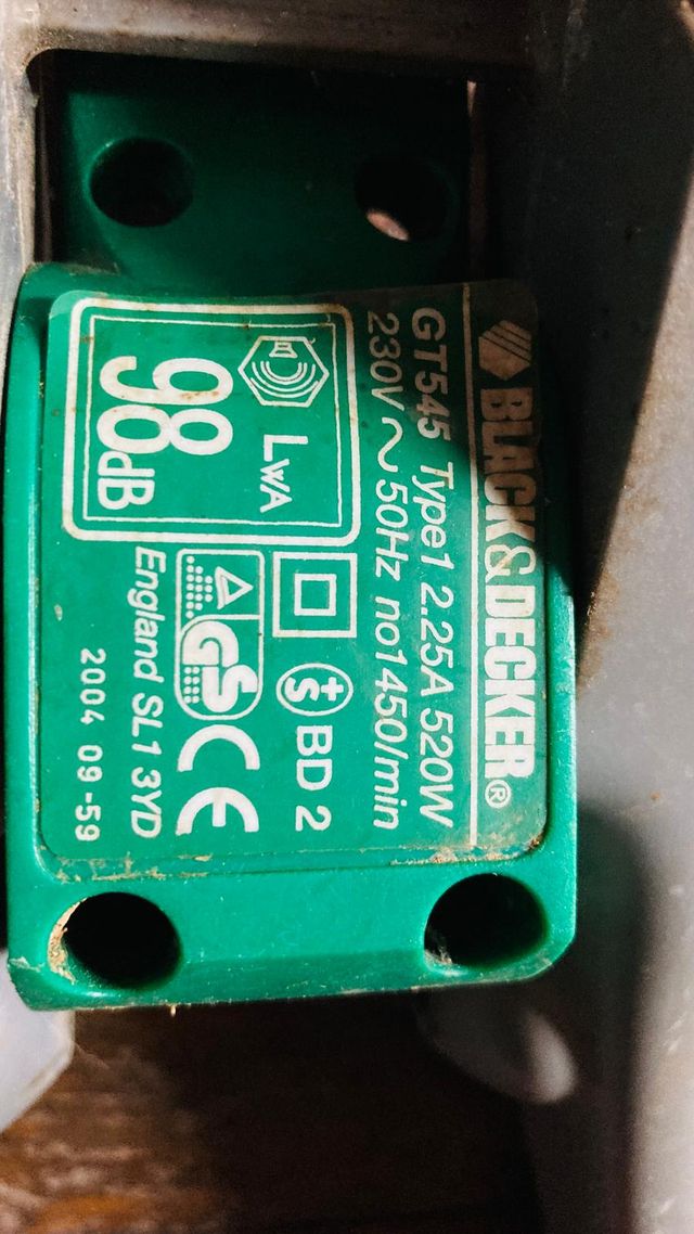 Cortasetos BlackDecker GT545 Arreglar o piezas.