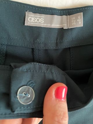 Shorts mujer vestir - Verde oscuro