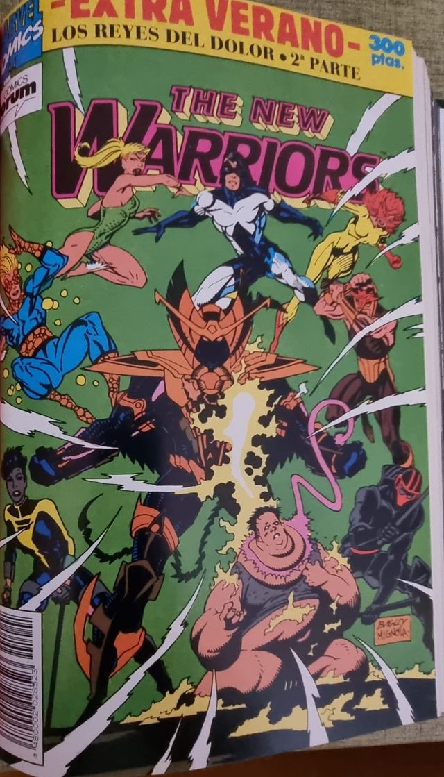 Colección completa de The New Warriors