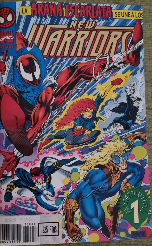 Colección completa de The New Warriors