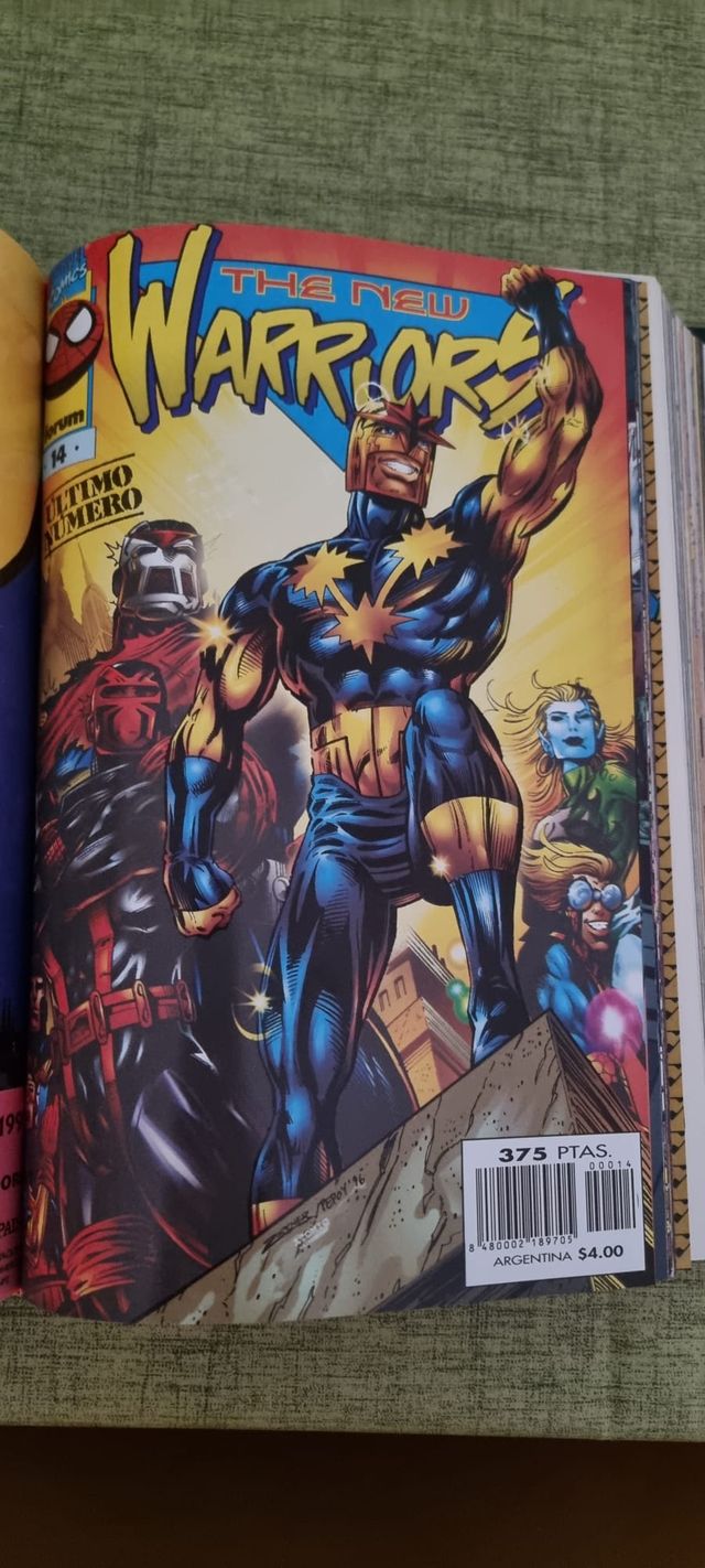 Colección completa de The New Warriors