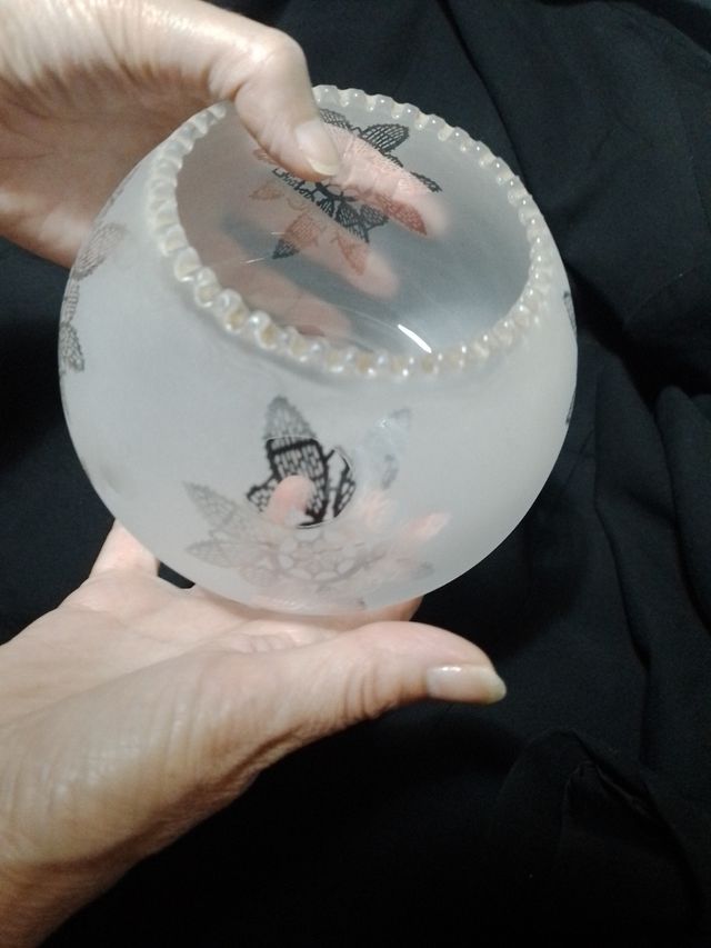 8 tulipas cristal años 70