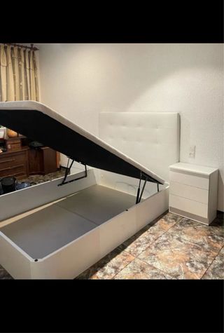 Canapé con colchón 135cm