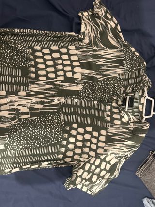 Camisa corta estampada