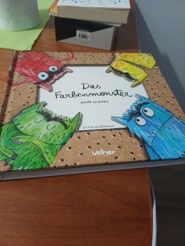 Das Farbenmonster: Ein Pop-up-Bilderbuch