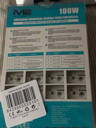Cargador universal portátil