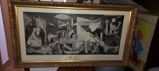 Guernica - Picasso.  Reproducción
