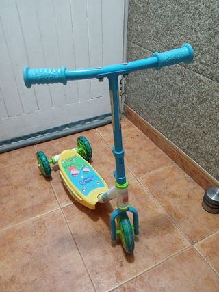 Patinete infantil Smoby Peppa Pig