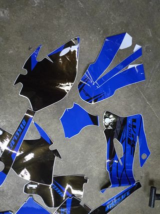 Pegatinas Yamaha WR: Kit estético