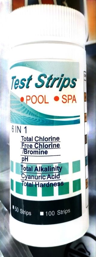 Testine piscina/SPA 6 in 1 - 100 strisce