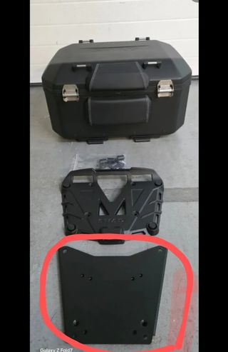 Soporte Top Case Shad Terra TR55 BMW R1300GS