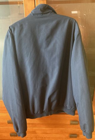 Chaqueta bomber azul