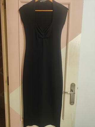 Vestido Zara negro - Talla M