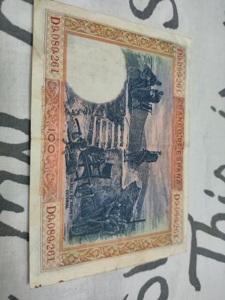 Billete 100 Pesetas 1925