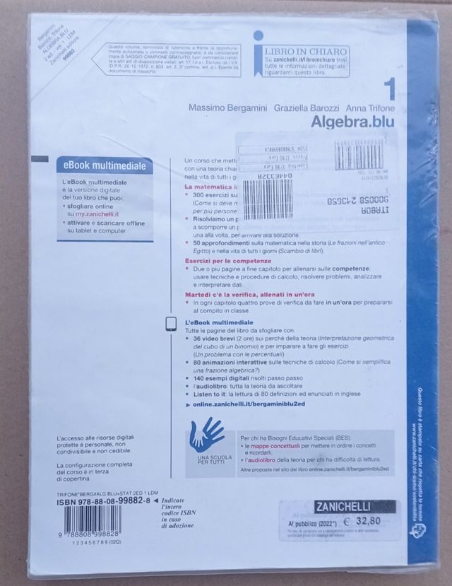 Matematica.blu. Algebra. Statistica. Per Le Scu...