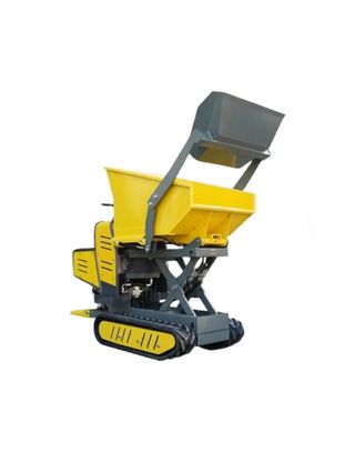 Mini excavadora y dumper