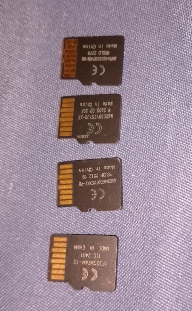 4 Micro SD 64 GB XC I