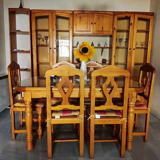 Librería Provenzal madera maciza