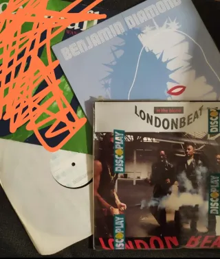 3 Vinilos House: Londonbeat, Naid y BD