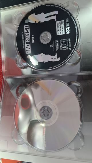 DVDs: Dos Policías Rebeldes I & II + MIB