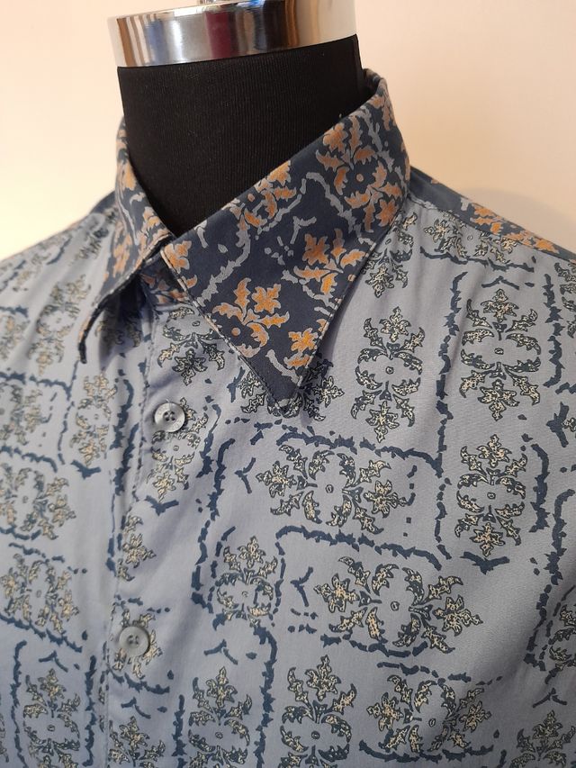 Camicia S.Oliver uomo blu