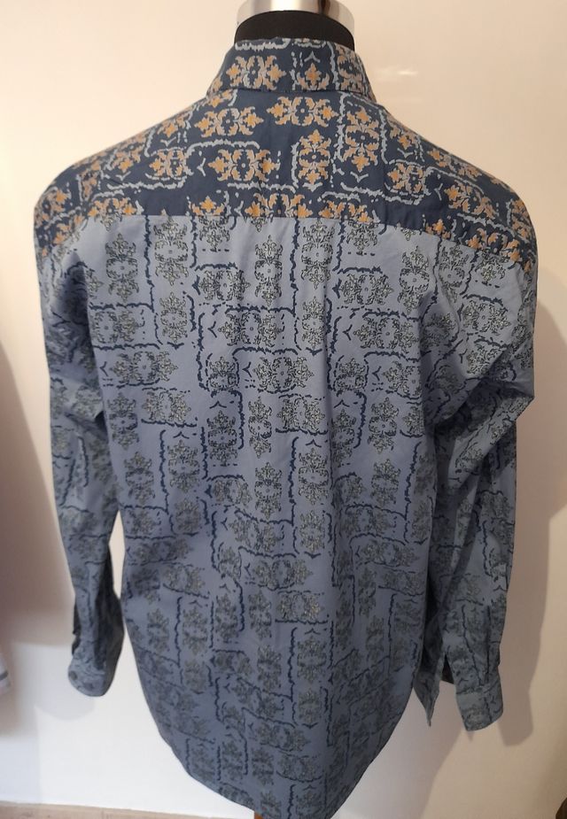 Camicia S.Oliver uomo blu