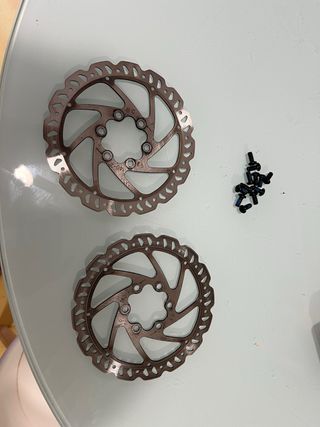Discos freno bici 140mm