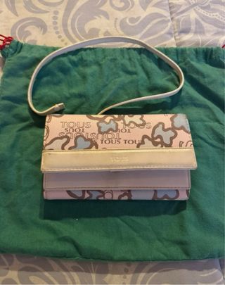 Monedero Tous - Beige y Rosa