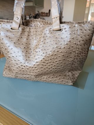 Borsa Elisabeth Grant beige