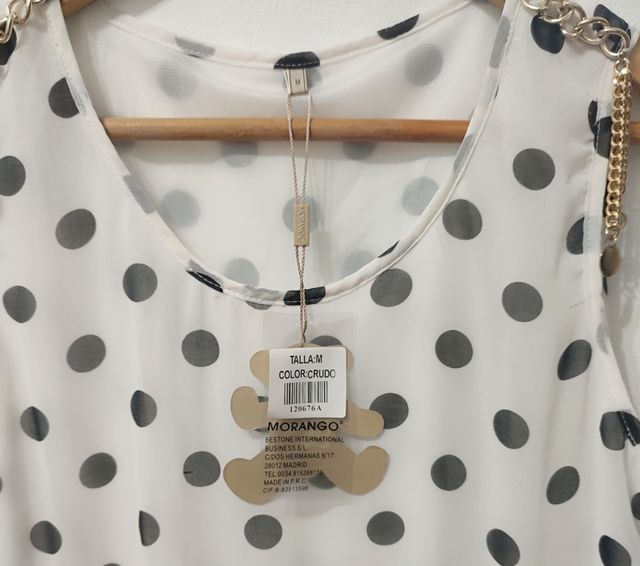 Vestido de lunares Morango mujer Talla M