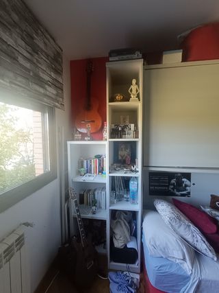 Muebles habitación juvenil, literas más estantería