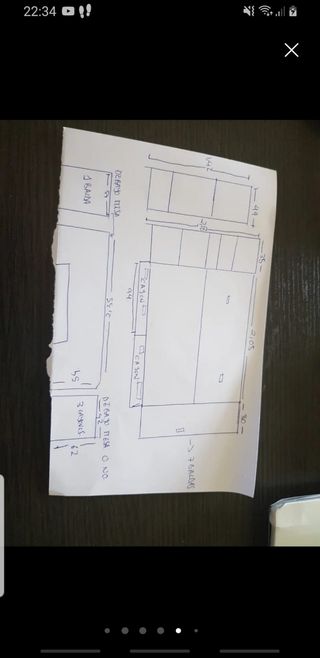Muebles habitación juvenil, literas más estantería