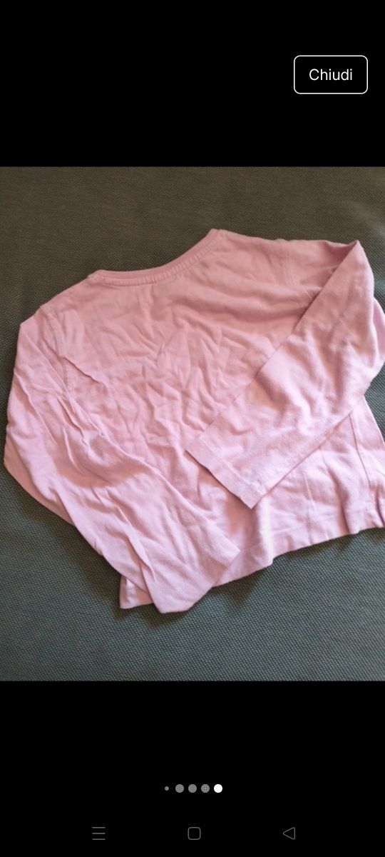 3 Maglie Bambina 5 Anni Maniche Lunghe