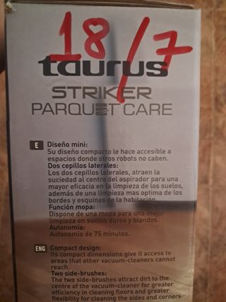 Taurus Striker Robot Aspirador