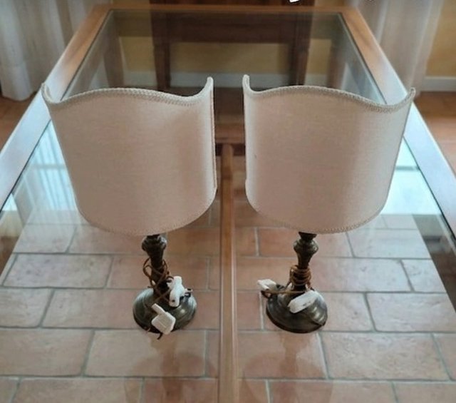 2 Lampade anni '50 vintage