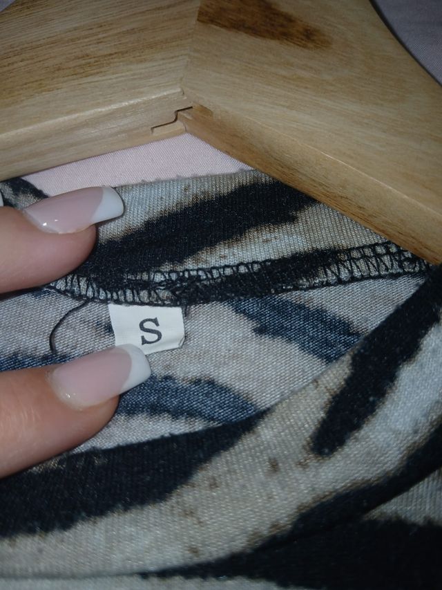 Camiseta cebra - Talla S