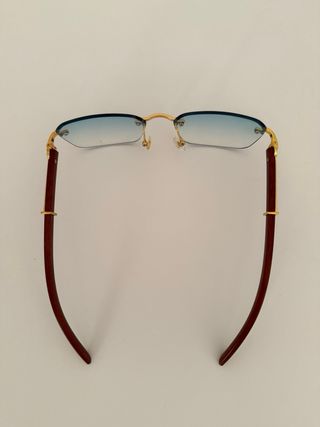 Gafas sol azules & marrones