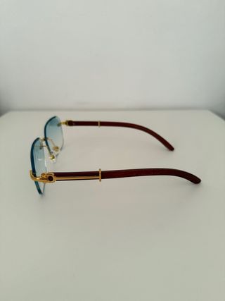 Gafas sol azules & marrones