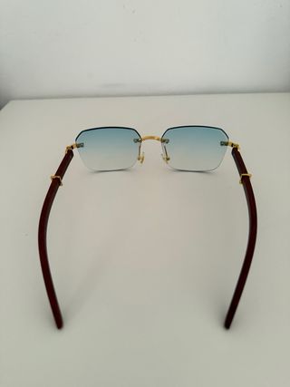 Gafas sol azules & marrones