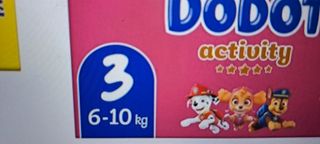 Dodot Activity Talla 3 - Pack XXL