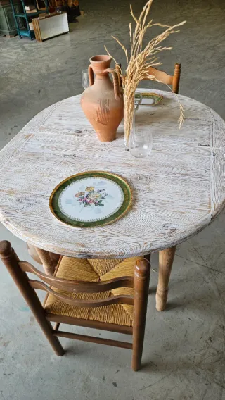 Mesa  rústica