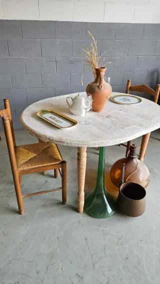Mesa  rústica
